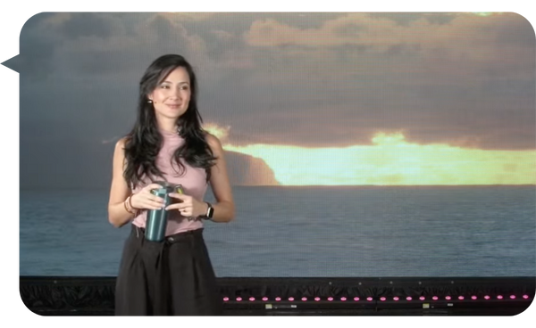 Alejandra Jiméínez en acción