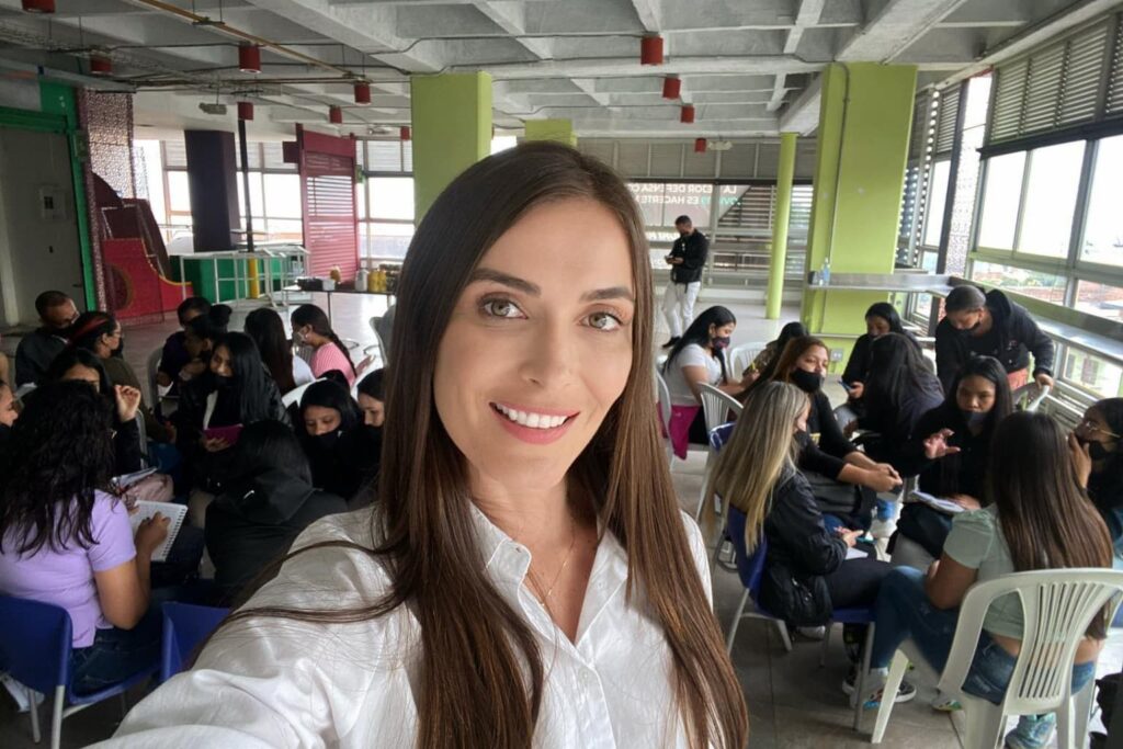 Catalina Serna en acción