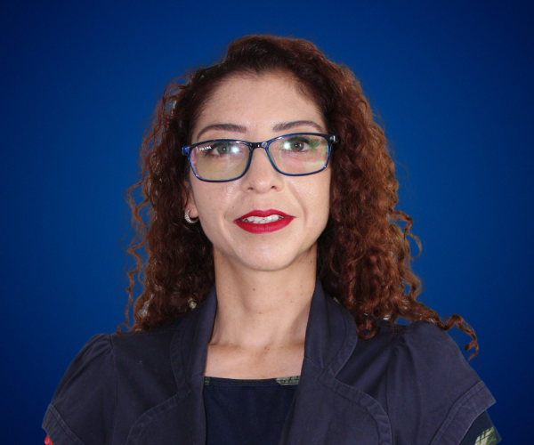 Ana Isabel Bustamante en acción