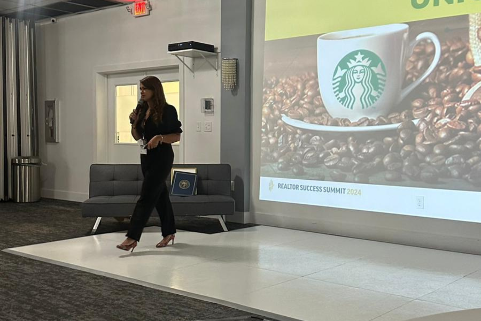 Linda De La Torre en el Realtor Success Summit 2024